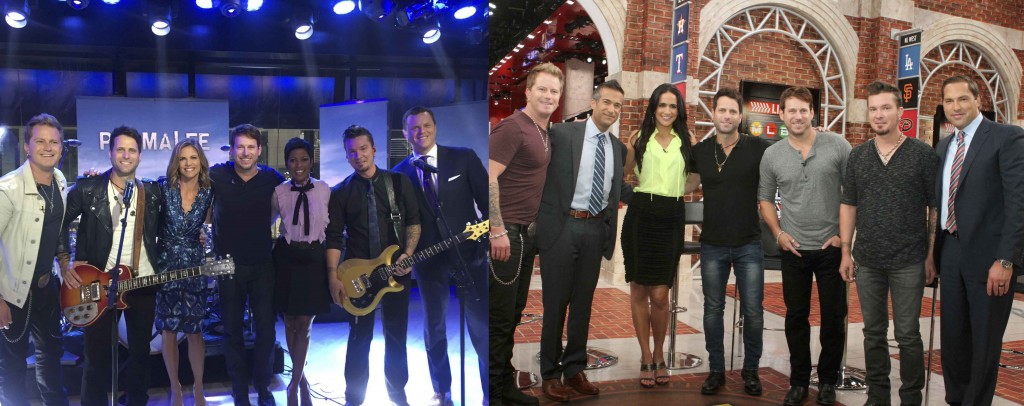 Parmalee Christens New TODAY show studio / Makes Homerun Appearance on ...