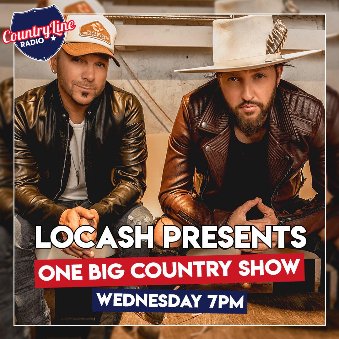 LOCASH LAUNCHING "ONE BIG COUNTRY SHOW" RADIO SHOW WITH COUNTRYLINE